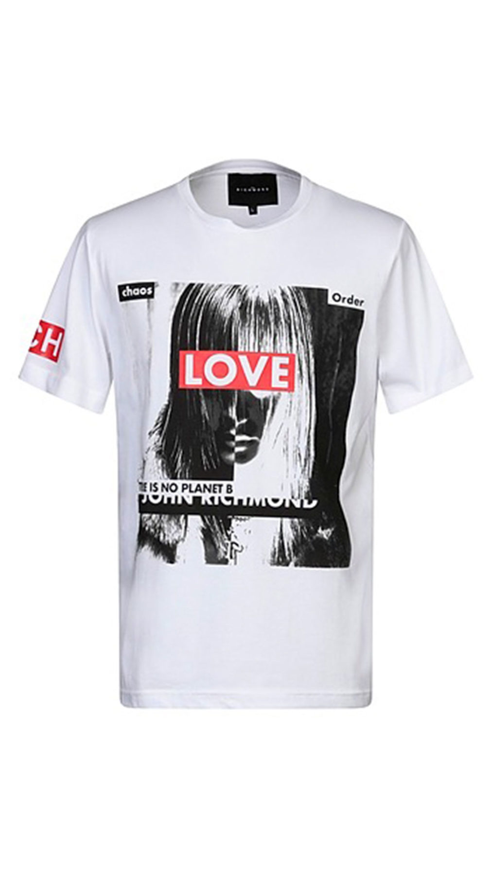 Camiseta john richmond manga corta