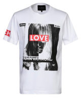 Camiseta john richmond manga corta