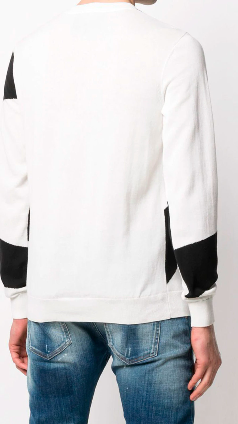 Jersey john richmond de lana con logo bordado