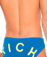 Bañador john richmond con logo parte trasera