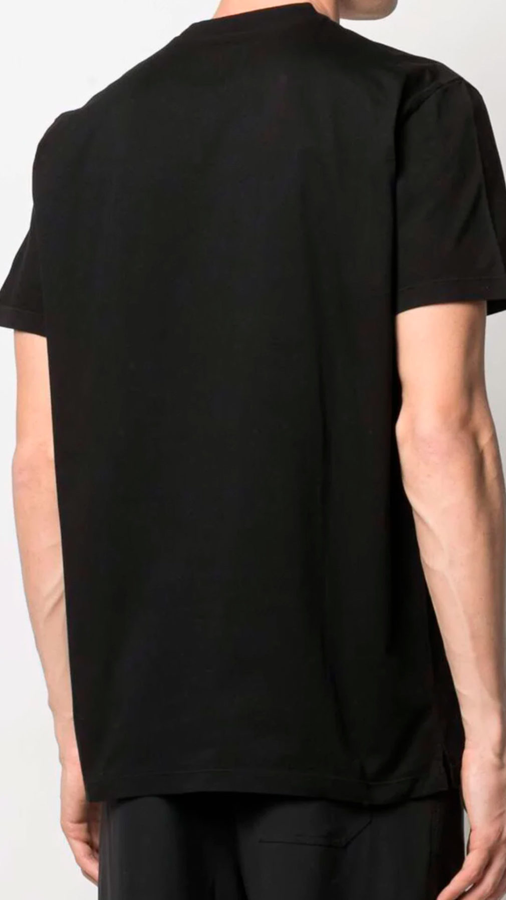 Camiseta dsquared2 manga corta con estampado de tigre parte delantera
