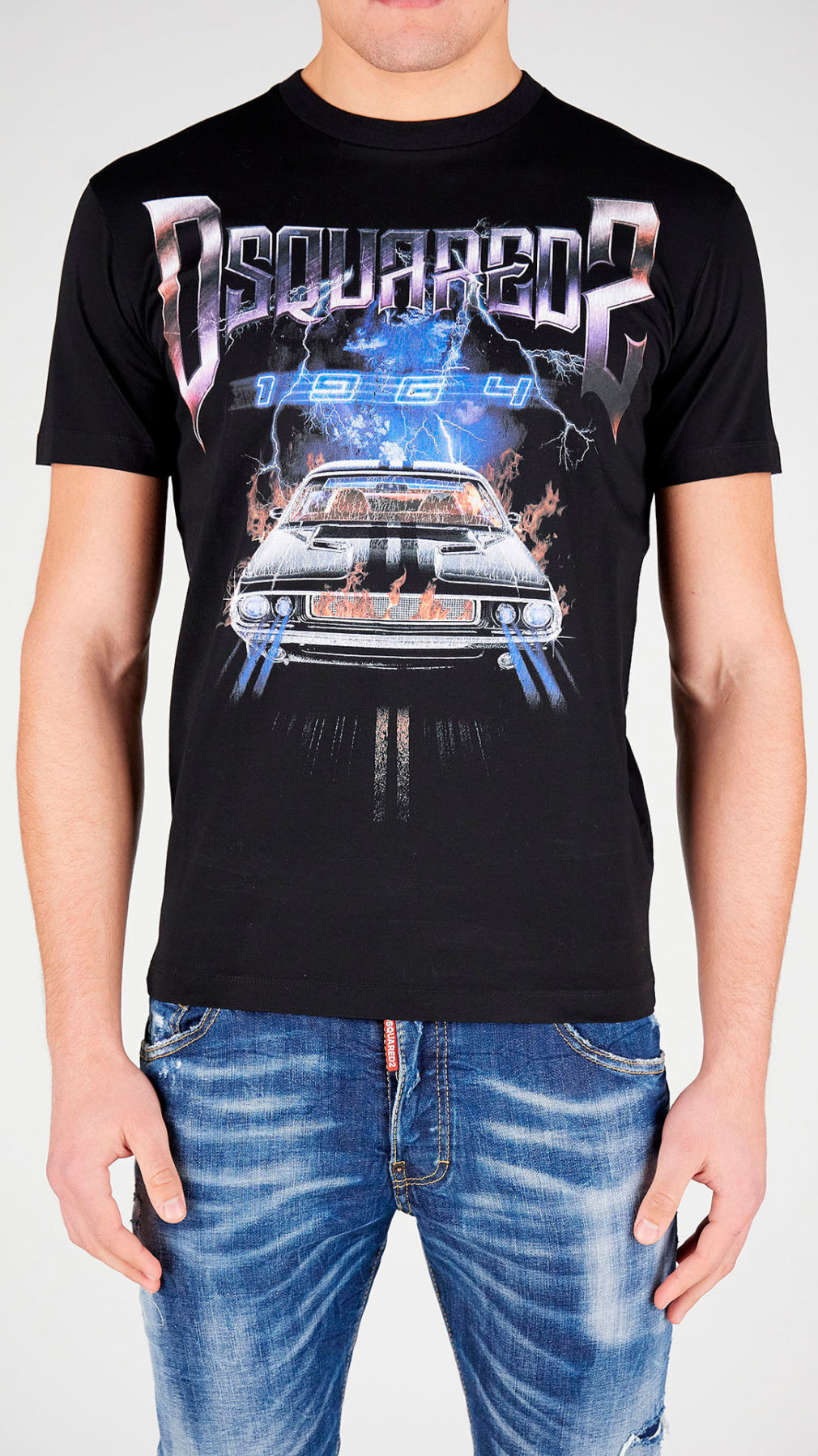 Camiseta Dsquared2 con logo estampado
