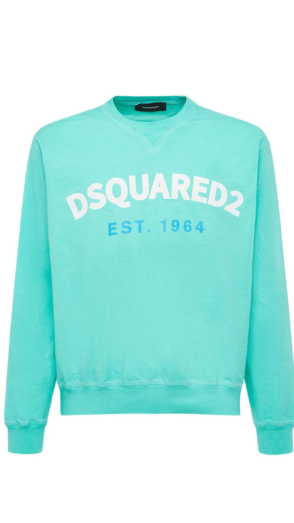Sudadera dsquared2 manga larga con logo estampado