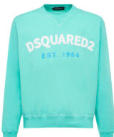 Sudadera dsquared2 manga larga con logo estampado