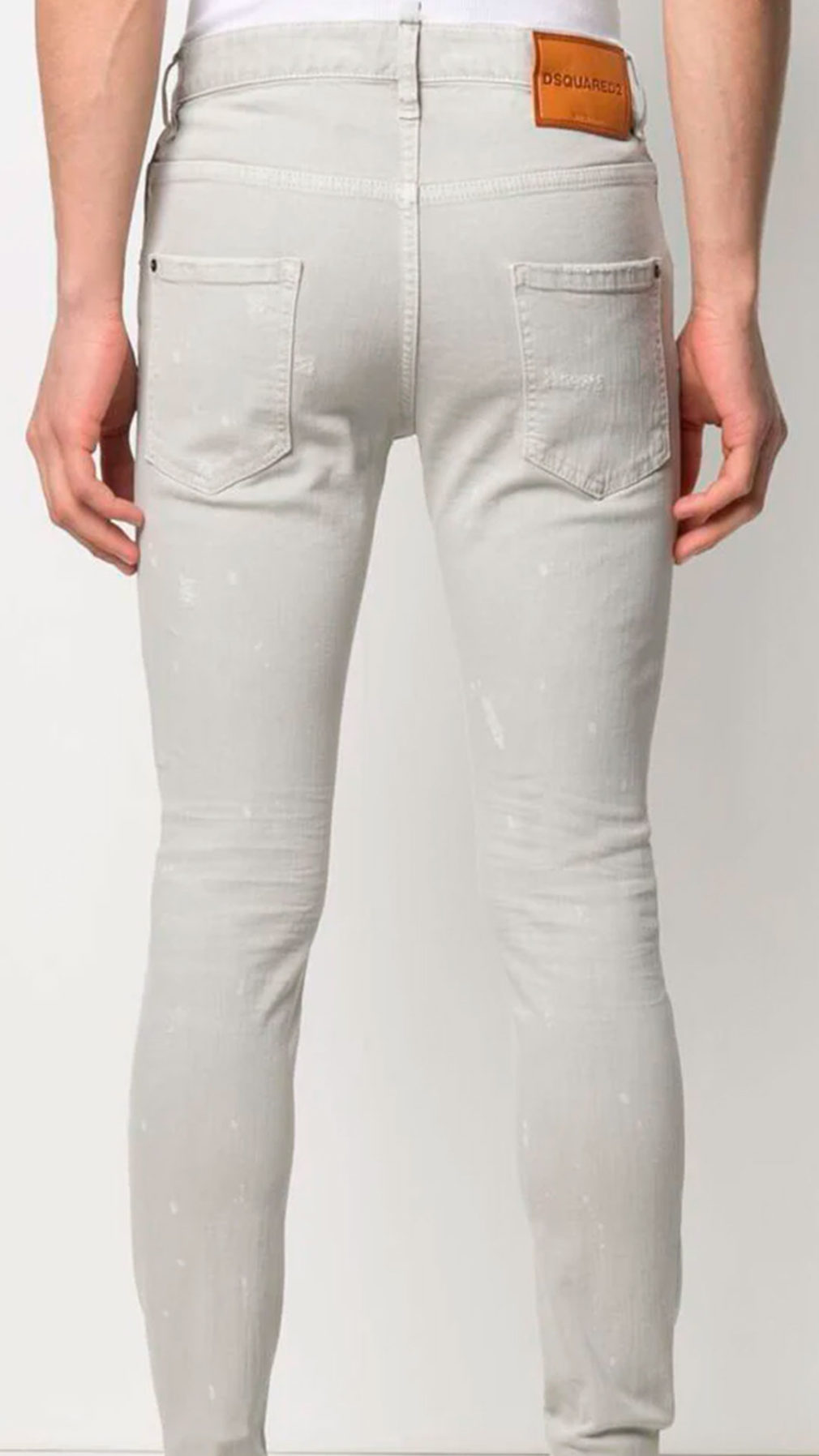 Jeans Super Twinky dsquared2 tiro corto