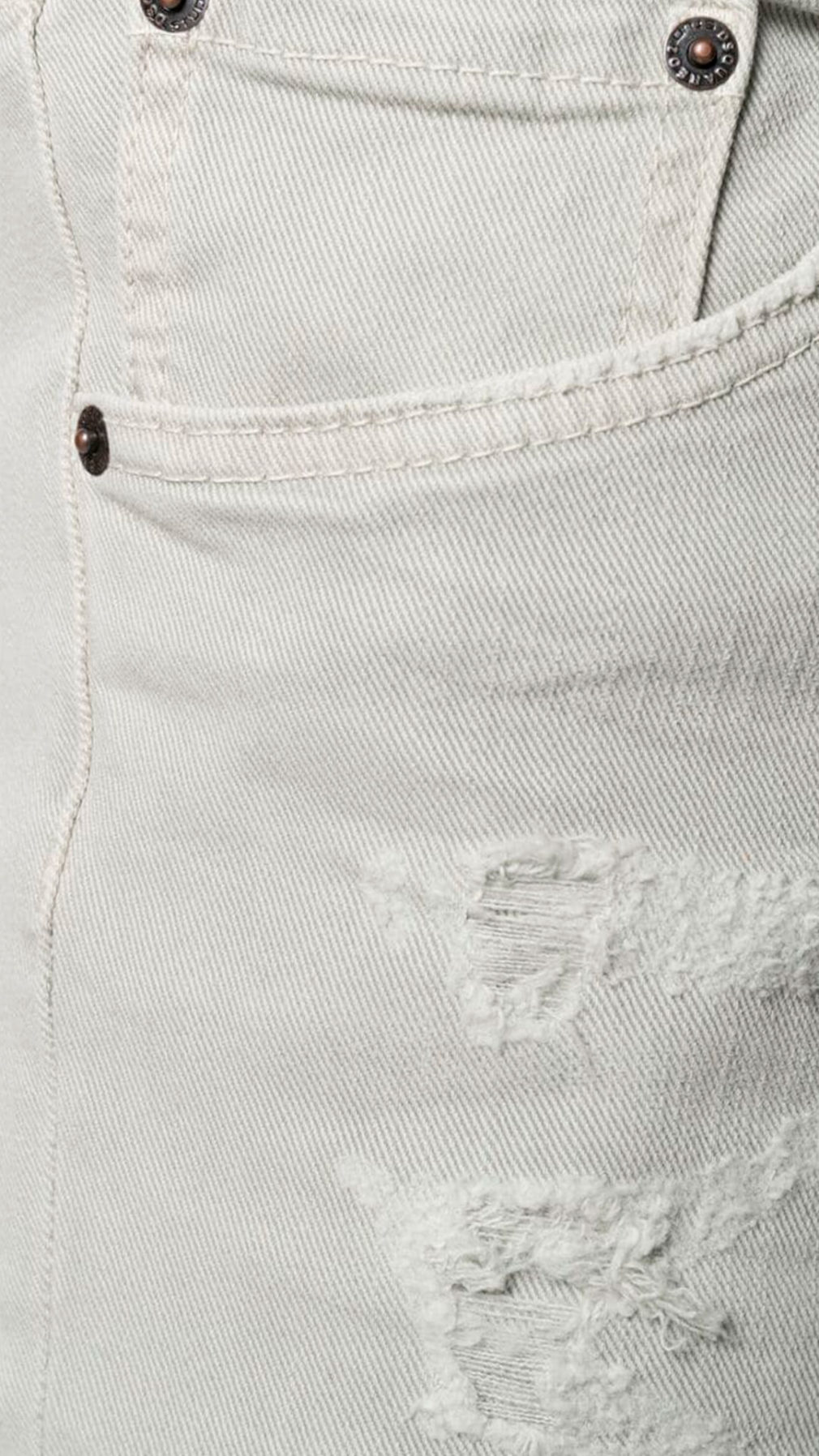 Jeans Super Twinky dsquared2 tiro corto