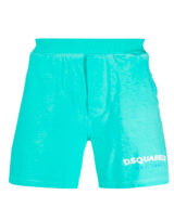 Bermudas dsquared2 deportivas con logo en la pierna