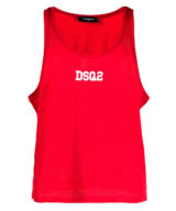 Top dsquared2 sin mangas con logo
