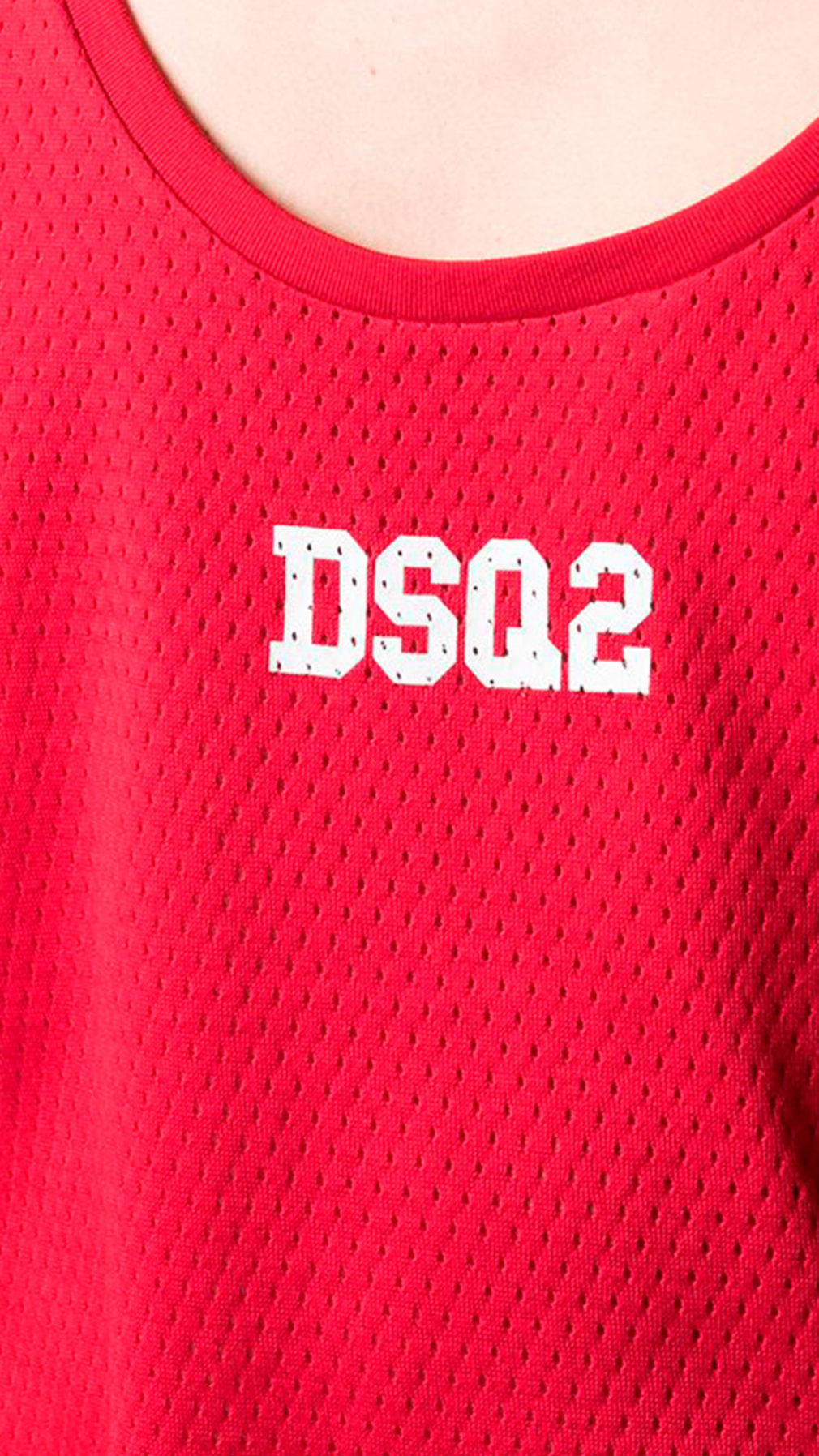 Top dsquared2 sin mangas con logo