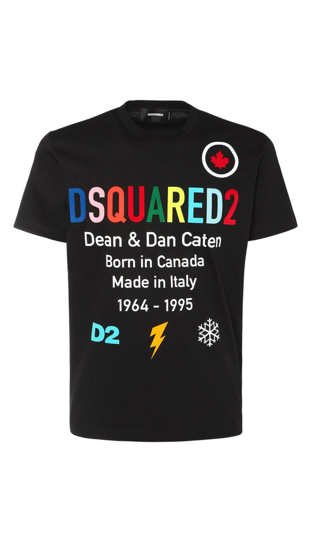 Camiseta Dsquared2 logo multi color