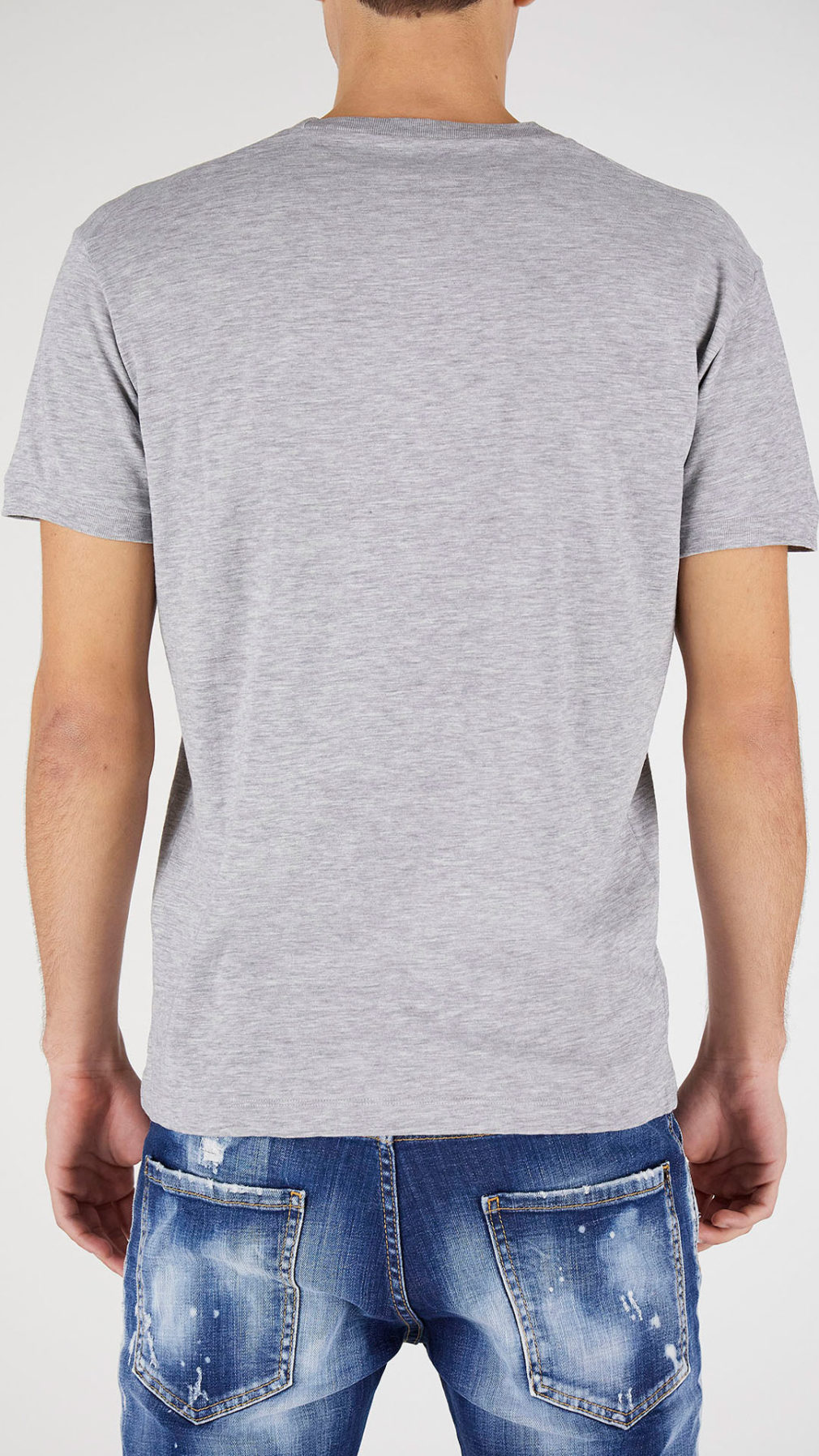 Camiseta Dsquared2 logo estampado hoja Canadá