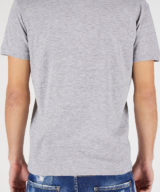 Camiseta Dsquared2 logo estampado hoja Canadá