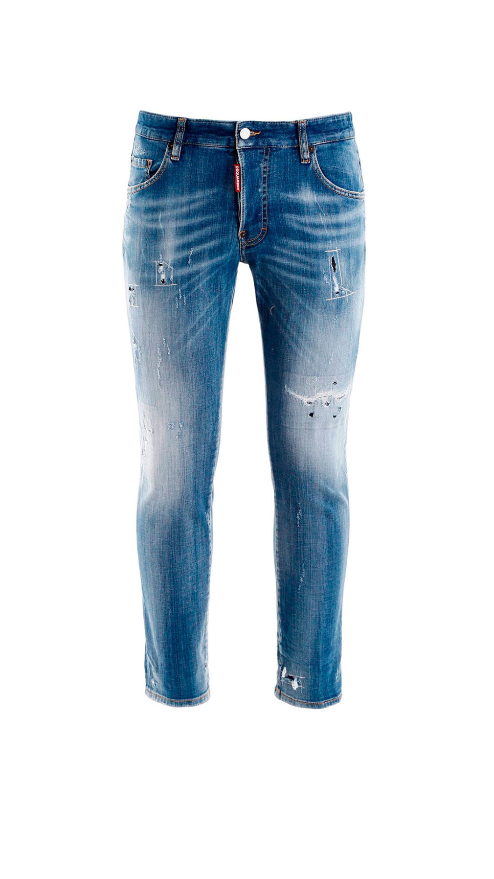 Jeans skater dsquared2 efecto desgastado