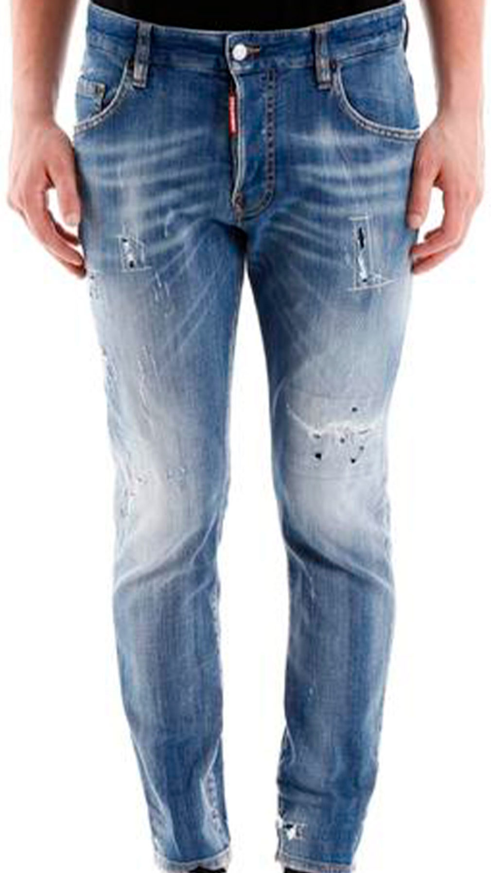 Jeans skater dsquared2 efecto desgastado