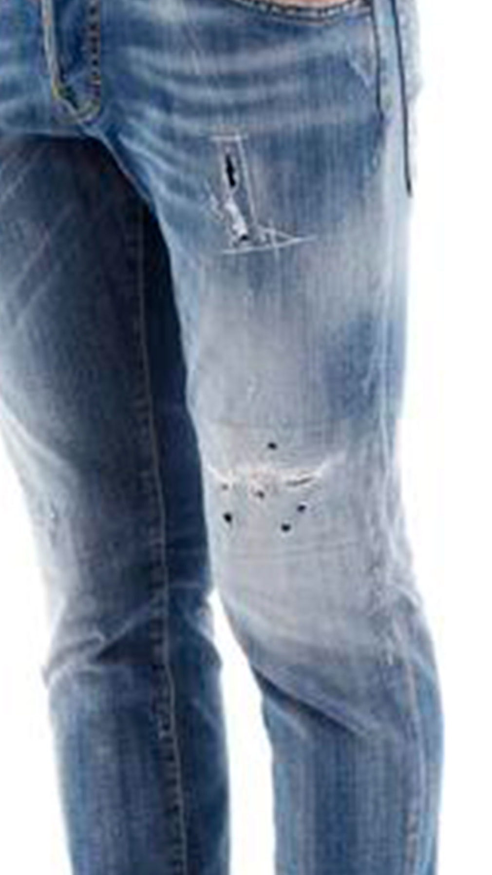 Jeans skater dsquared2 efecto desgastado