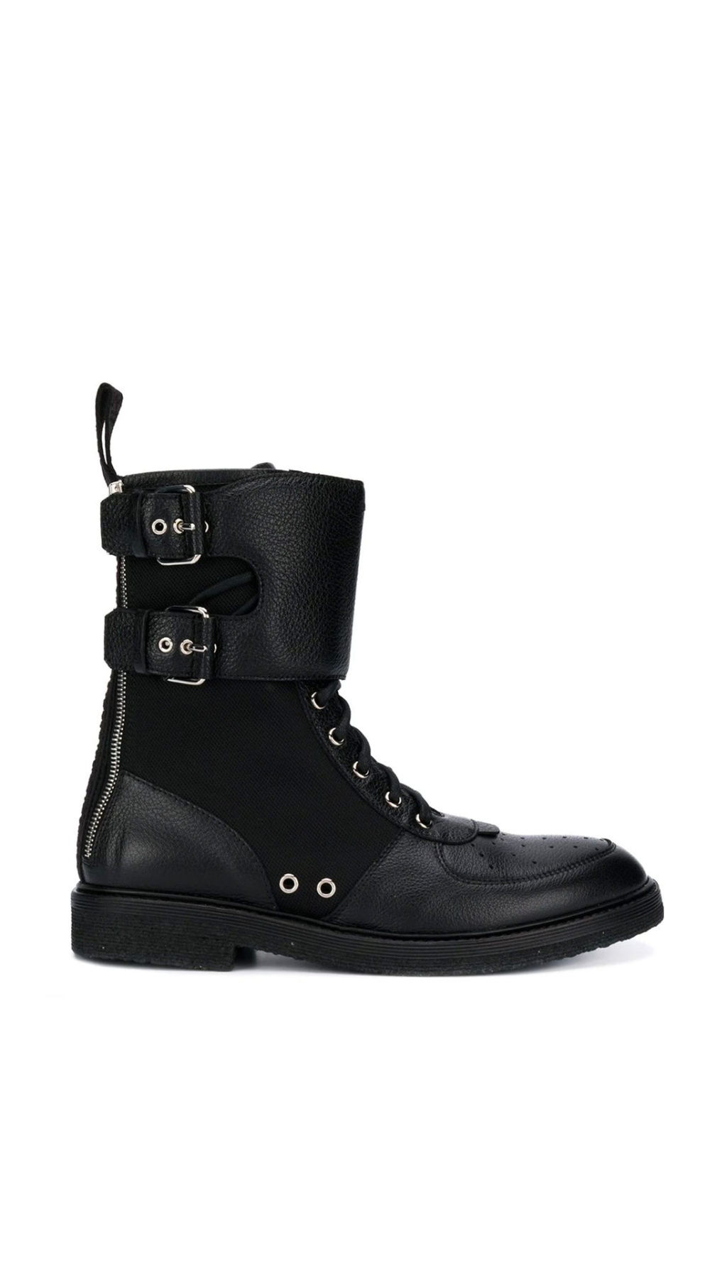 Bota balmain con logo en parte delantera