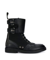 Bota balmain con logo en parte delantera