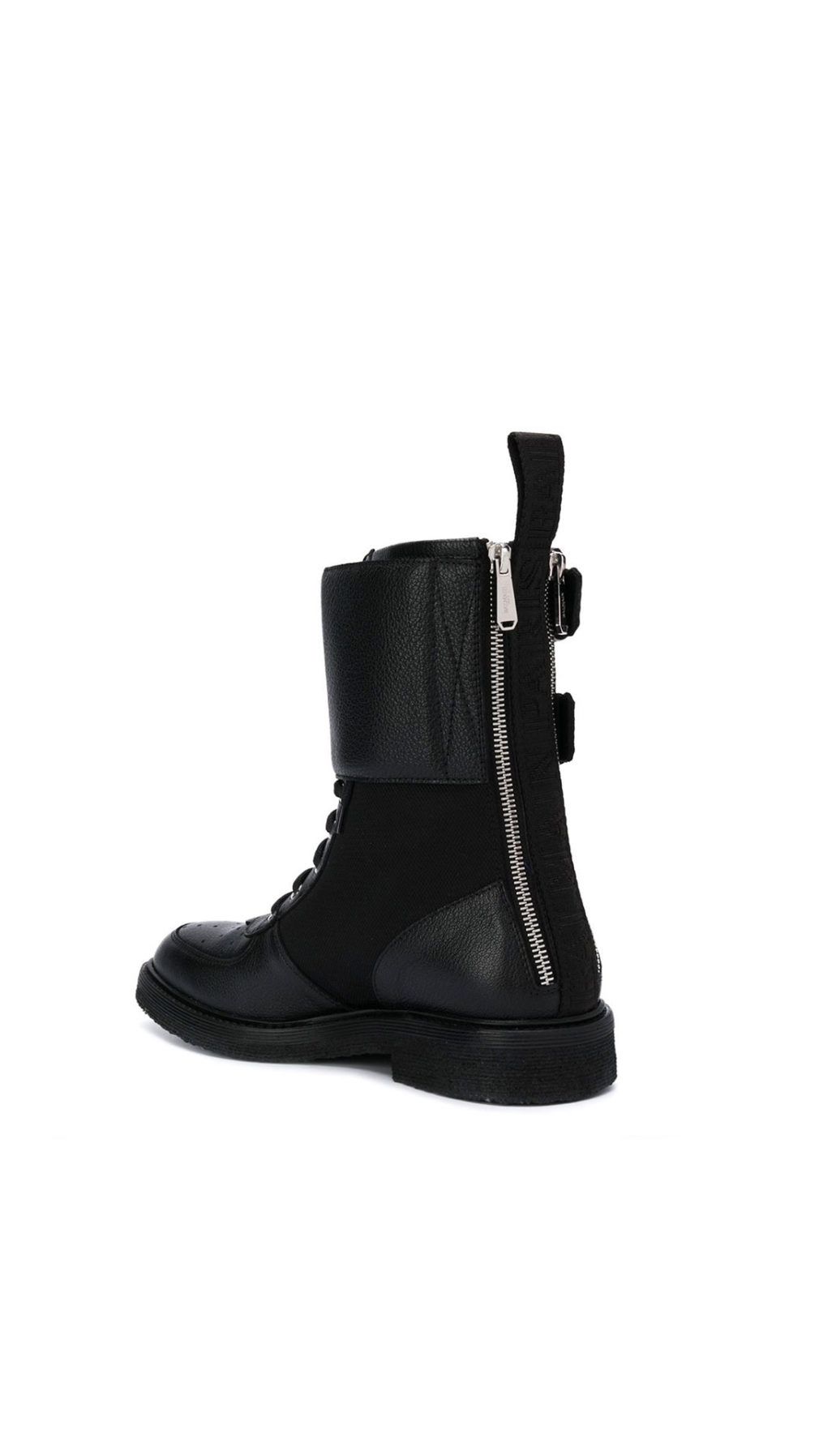 Bota balmain con logo en parte delantera