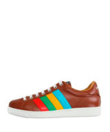 Deportiva dsquared2 con franjas en laterales de colores