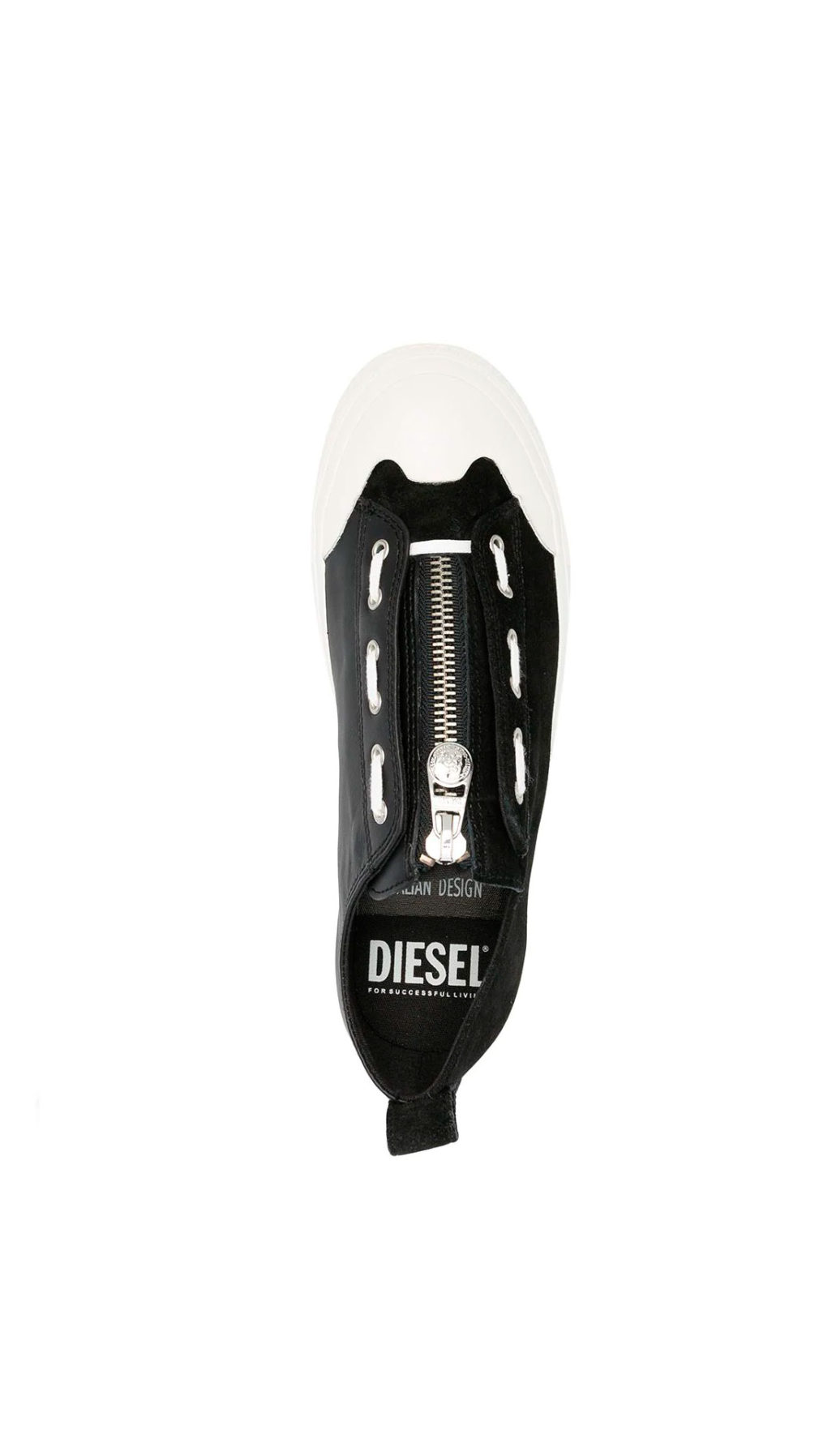 Deportiva diesel baja cierre con cremallera