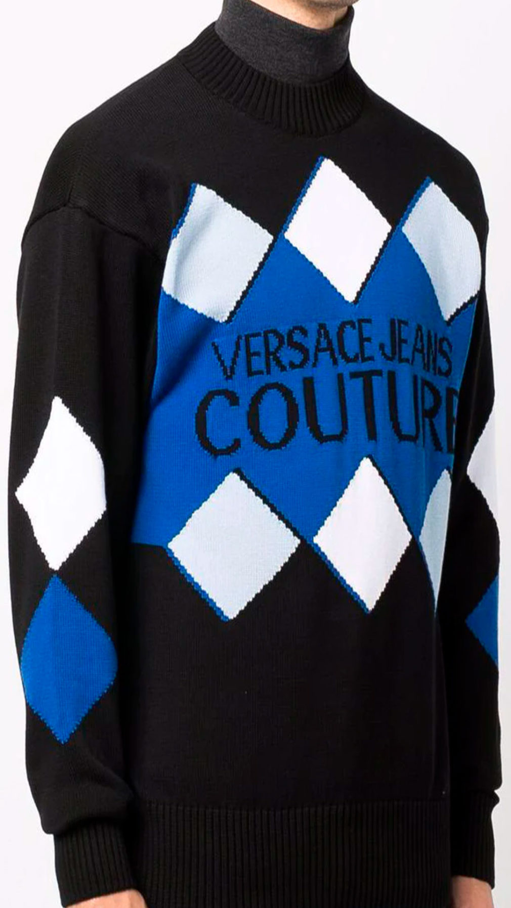 Jersey Versace Jeans Couture de rombos