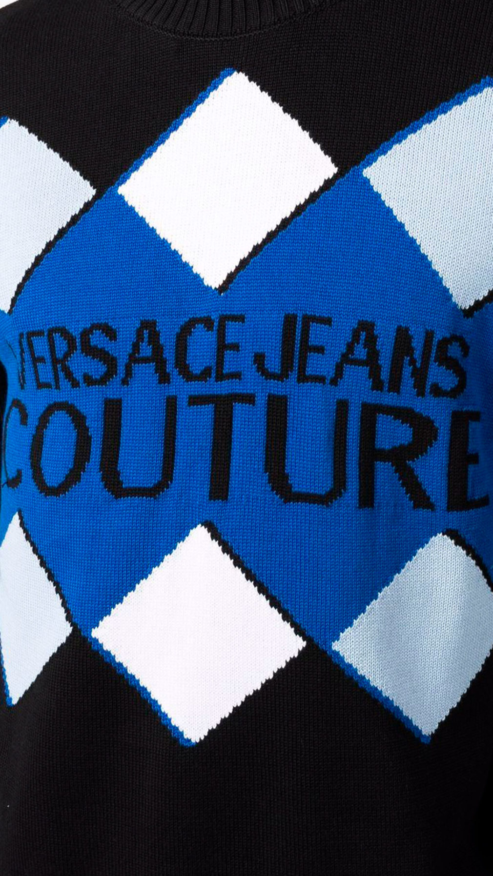 Jersey Versace Jeans Couture de rombos