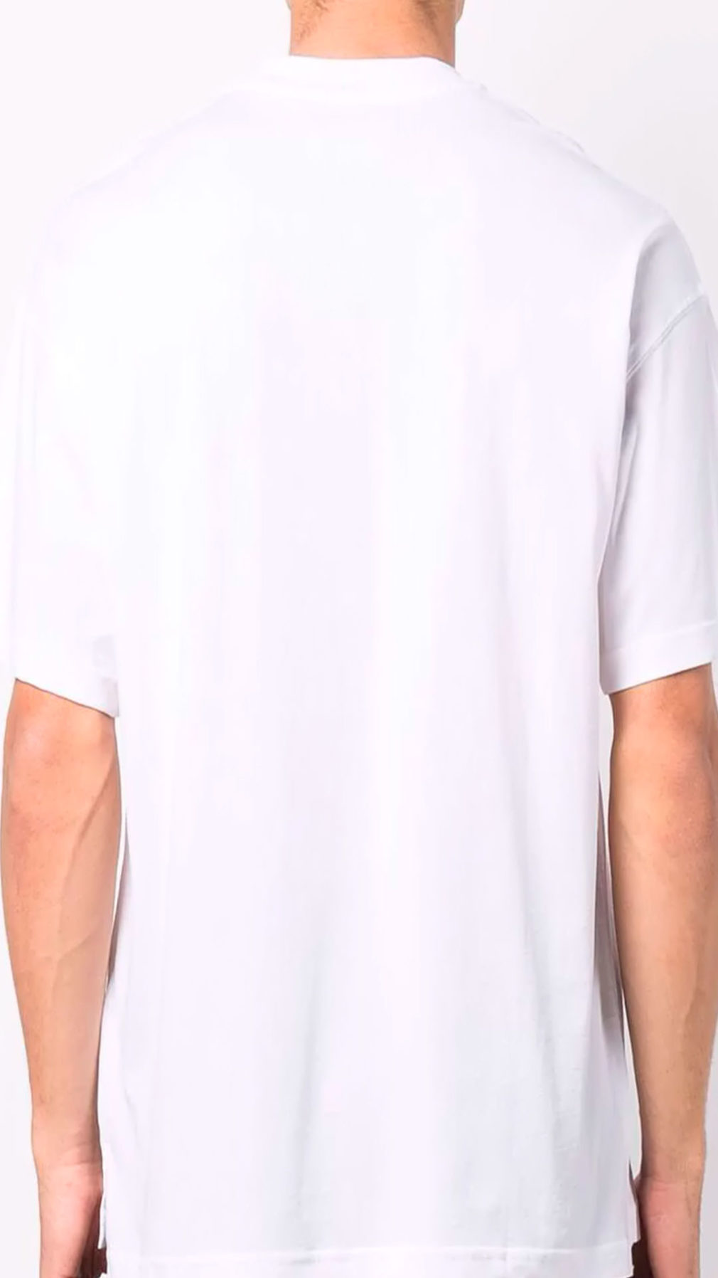 Camiseta con logo Versace Jeans Couture estampado en la parte delantera