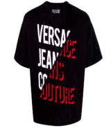 Camiseta con logotipo Versace Jeans Couture estampado en la parte delantera