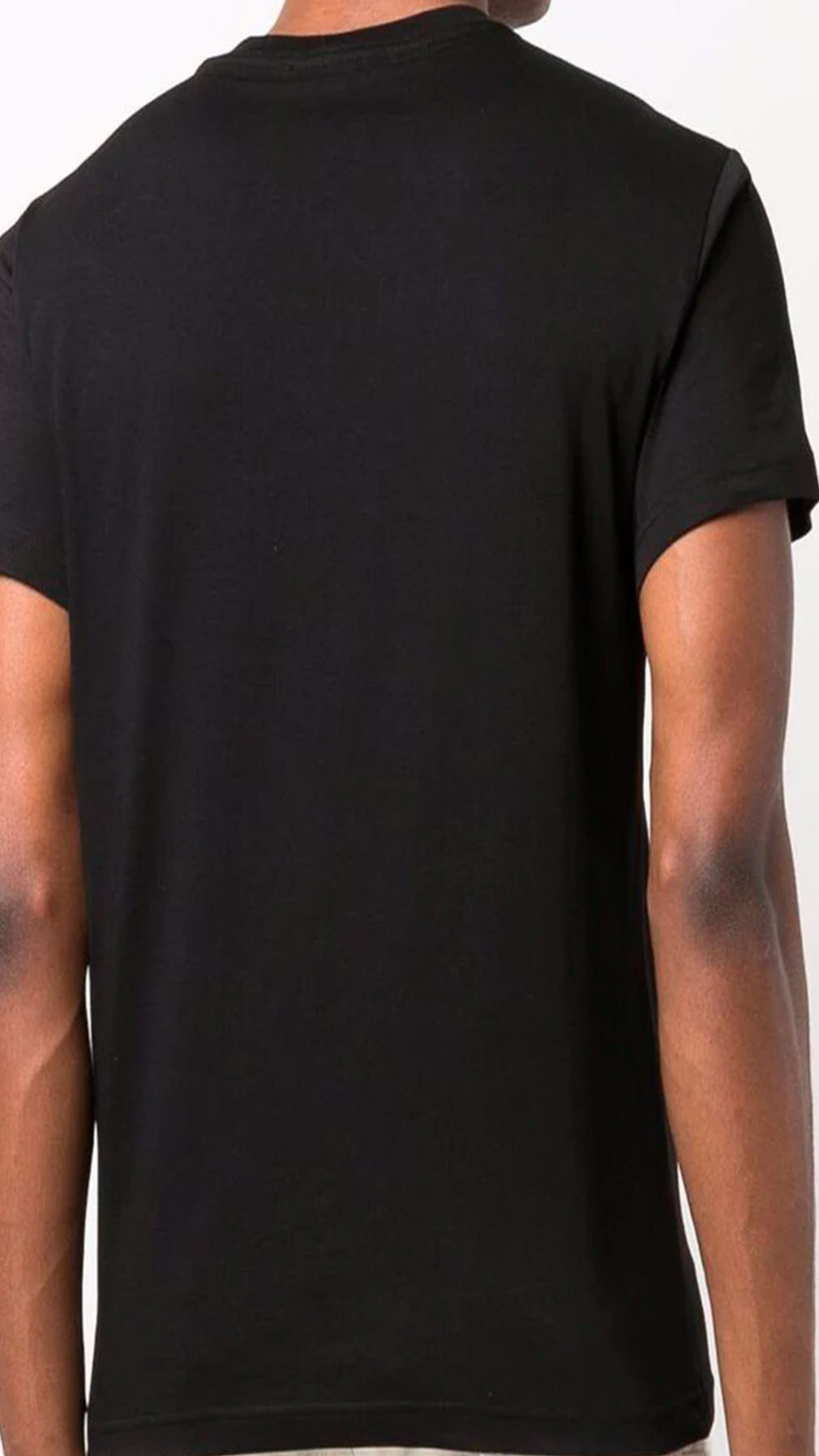 Camiseta Versace Jeans Couture con logotipo en parte delantera dorado