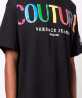 Camiseta Versace Jeans Couture con estampado del logotipo en colores