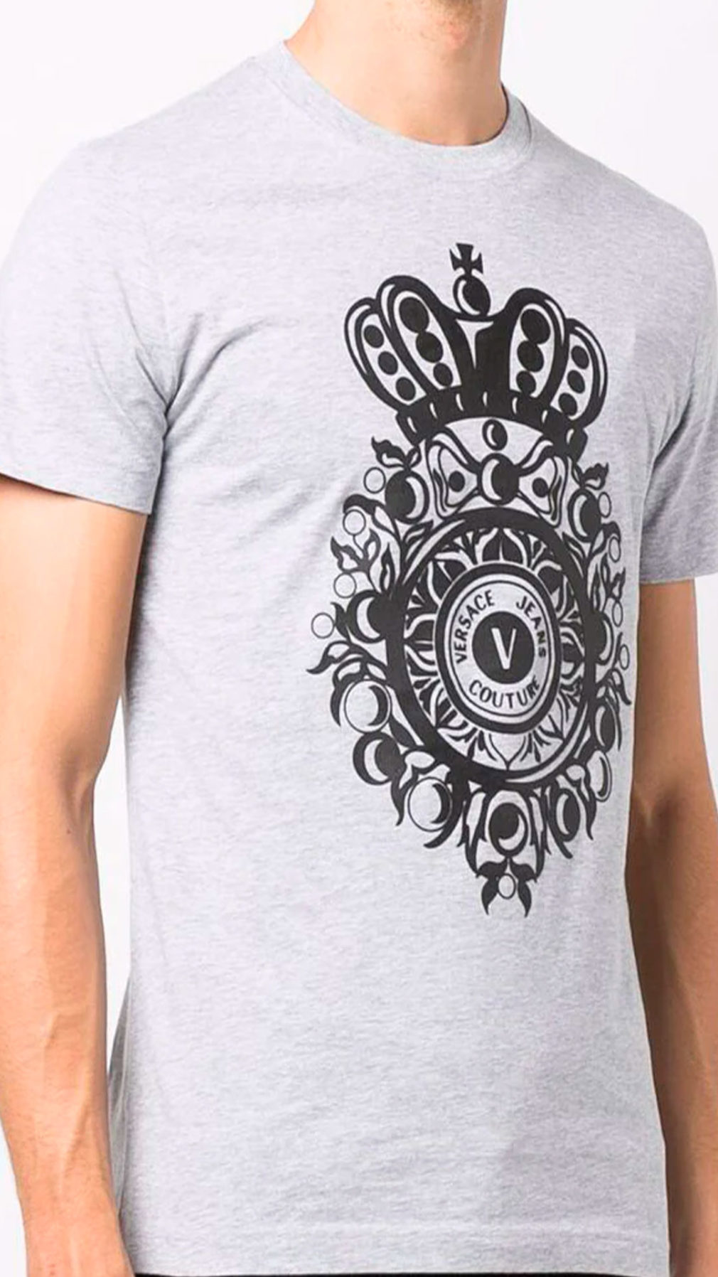 Camiseta Versace Jeans Couture con logo en la parte delantera