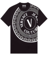 Camiseta Versace Jeans Couture con logo parte delantera
