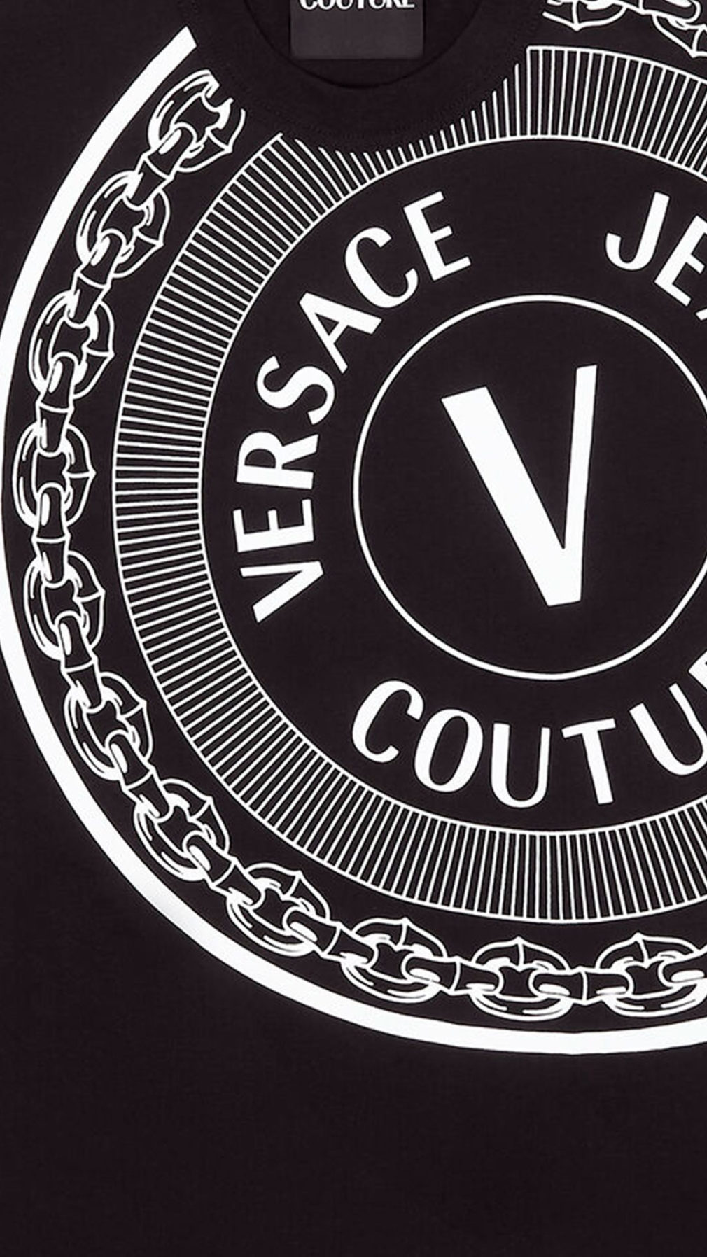 Camiseta Versace Jeans Couture con logo parte delantera