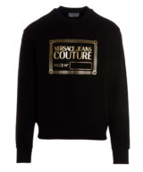 Sudadera Jeans Couture con logo en dorado parte delantera