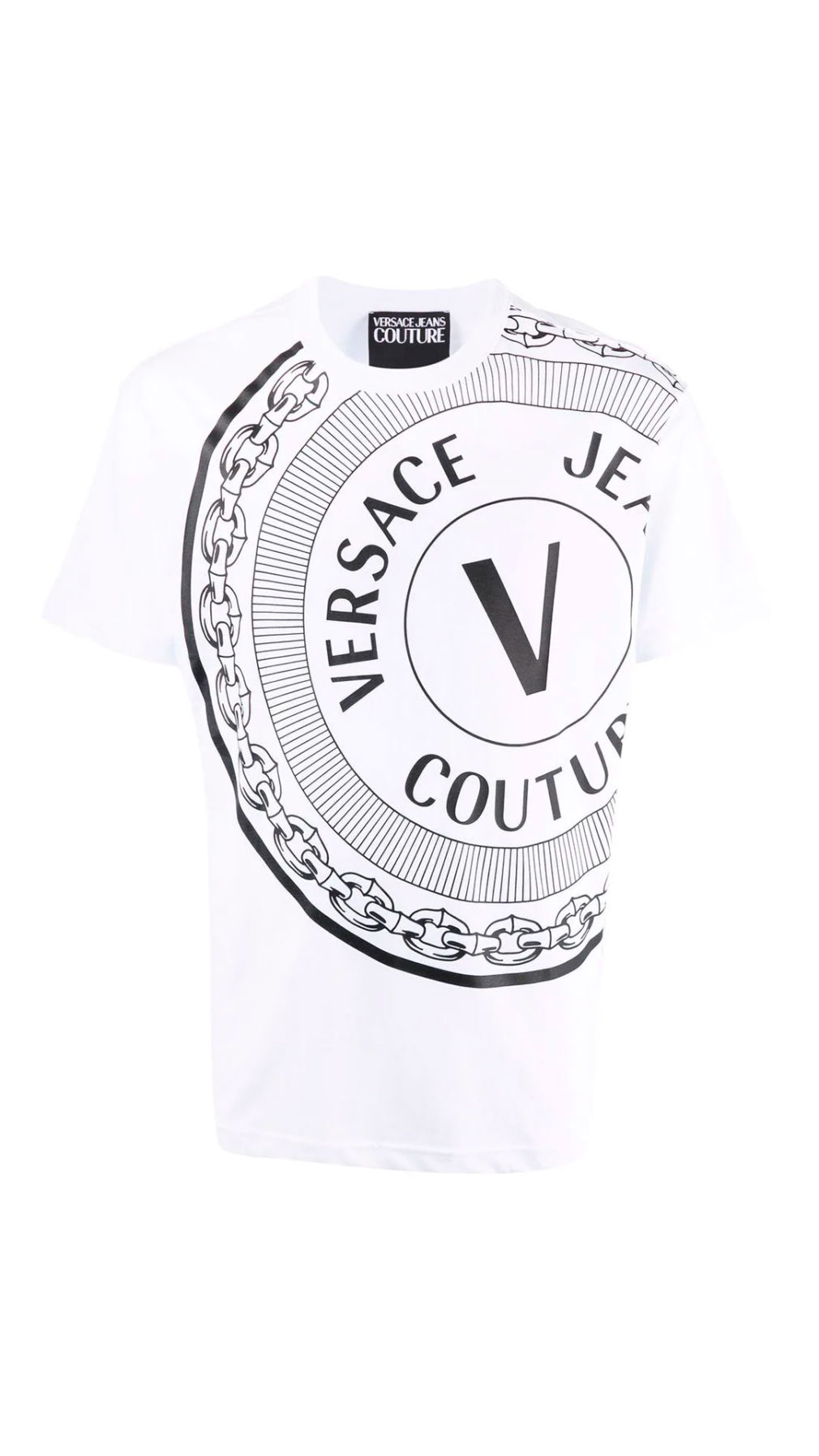Camiseta Versace Jeans Couture con logotipo en parte delantera