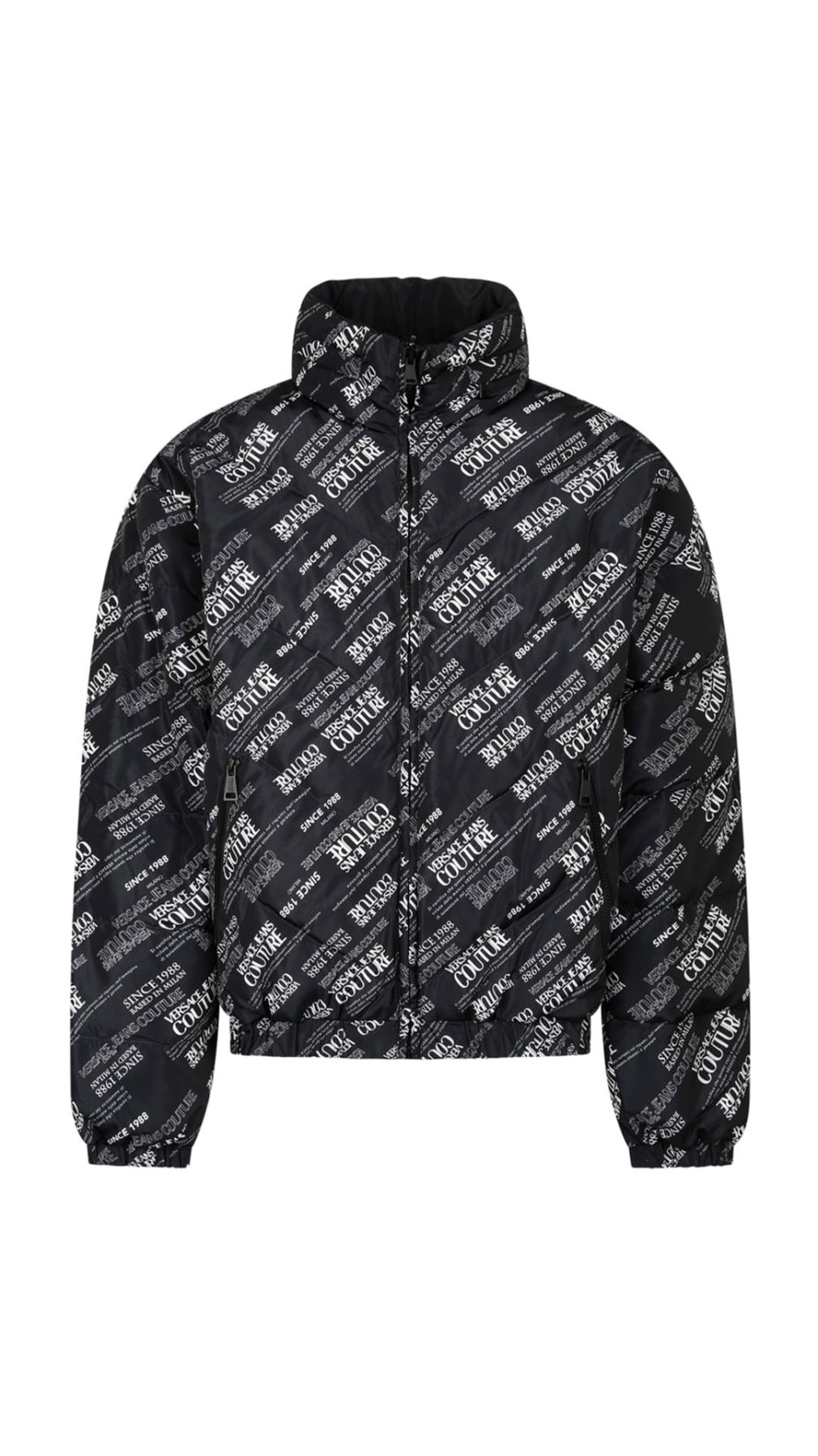 Chaqueta Versace Jeans Couture reversible con estampado del logo