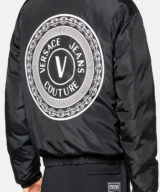 Chaqueta Versace Jeans Couture reversible con estampado del logo