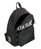 Mochila Versace Jeans Couture con logo estampado en relieve en la parte delantera