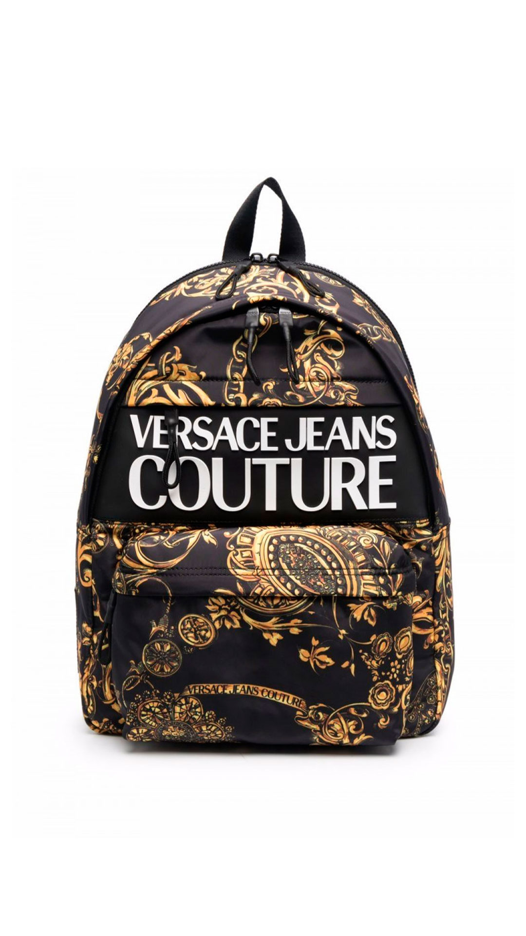 Rizado Promesa Plisado Mochila Versace Jeans Couture con estampado Barroco Barcelona - Zona eleven