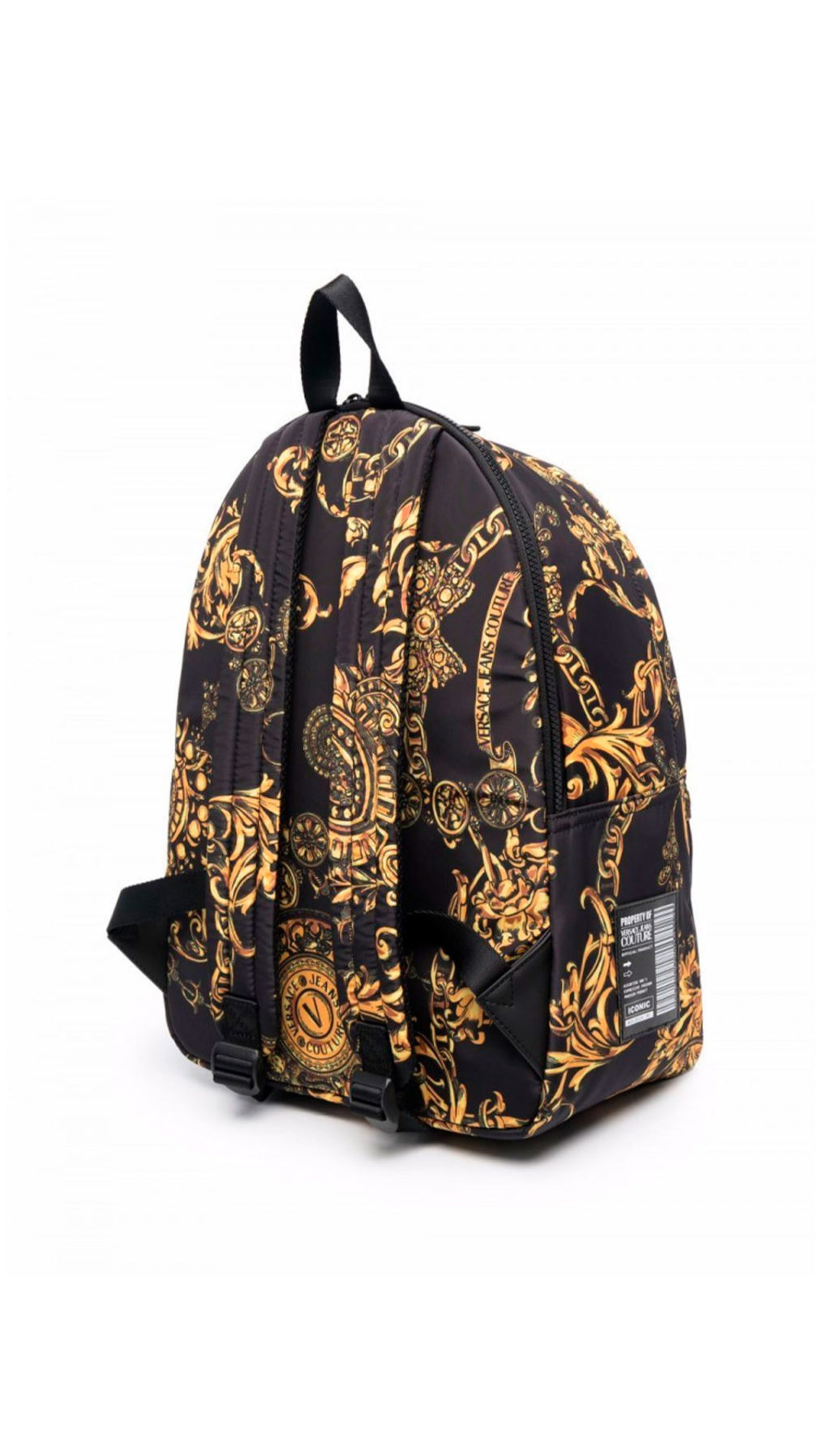 Mochila Versace Jeans Couture con estampado Barroco