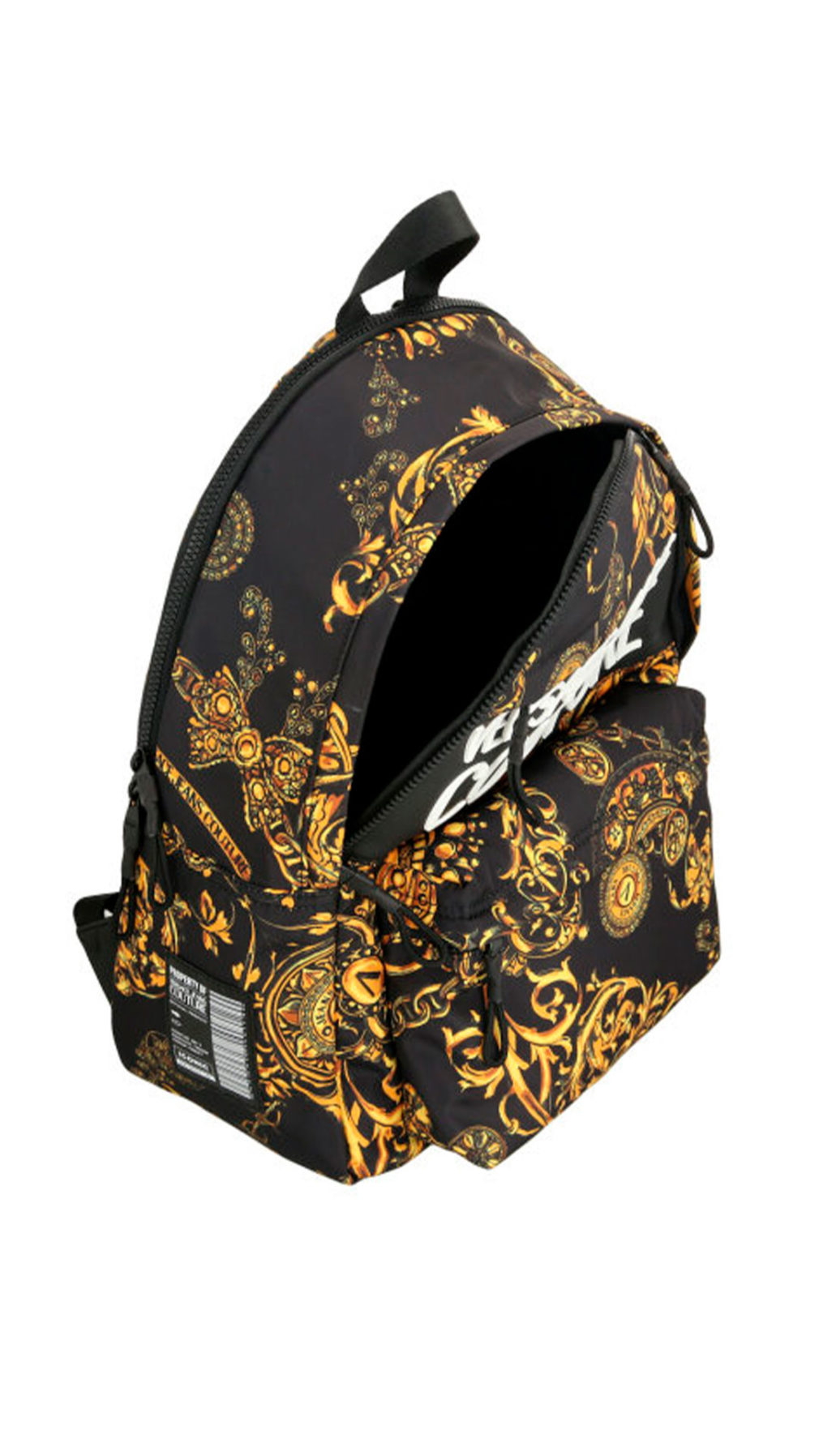 Mochila Versace Jeans Couture con estampado Barroco