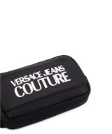 Riñonera Versace Jeans Couture con logo en relieve parte delantera