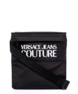 Bolso messenger Versace Jeans Couture con parche del logo
