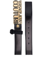 Cinturón Versace Jeans Couture con placa del logo
