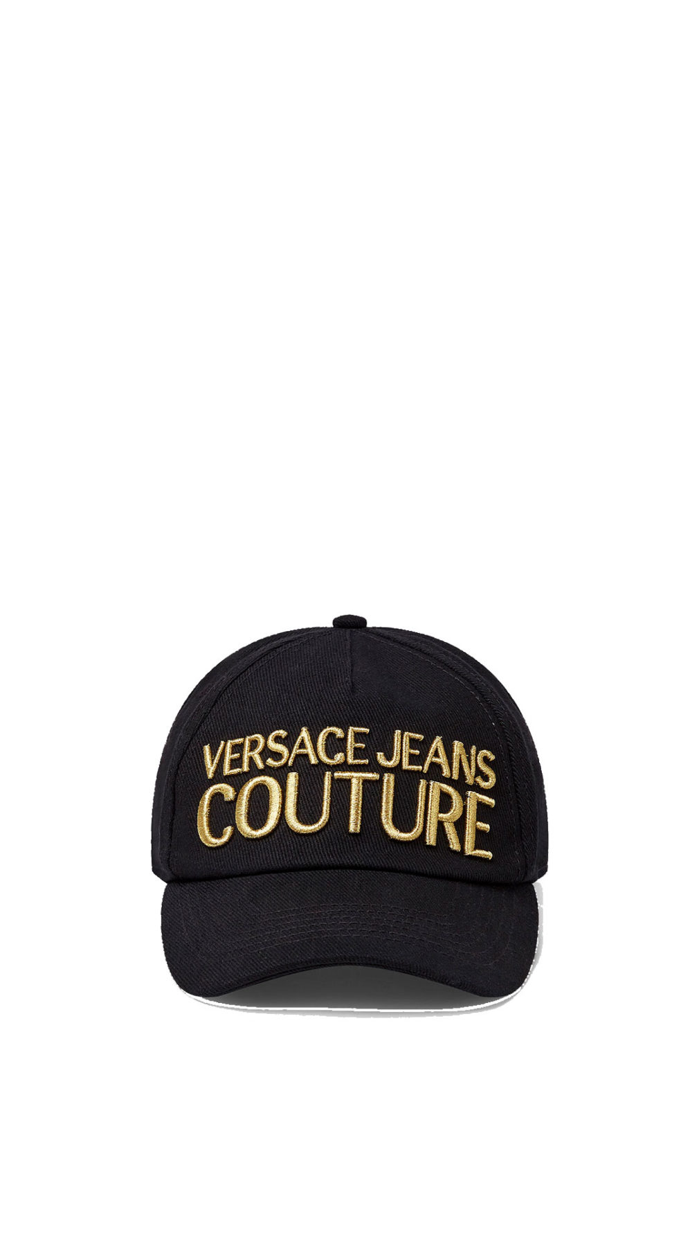 Gorra de béisbol  Versace Jeans Couture con logo bordado en dorado