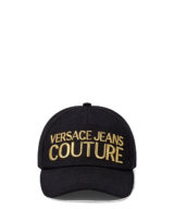 Gorra de béisbol  Versace Jeans Couture con logo bordado en dorado