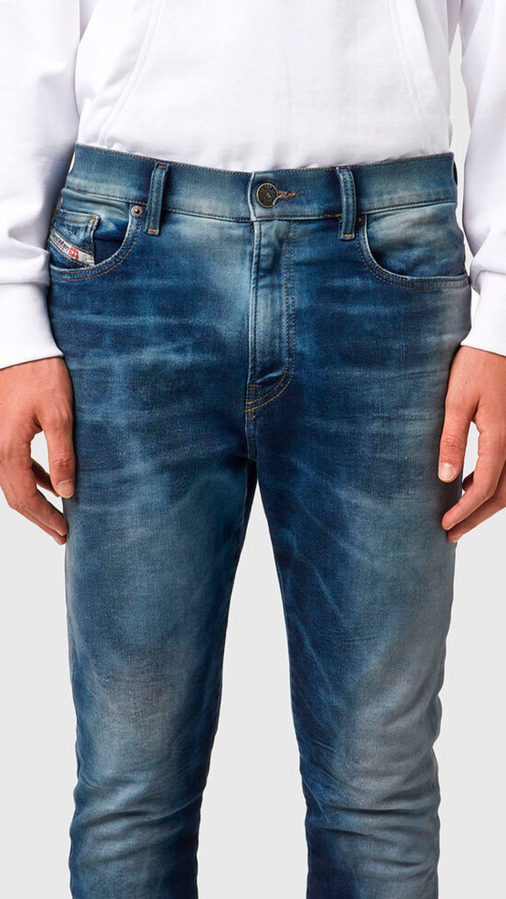 Jeans Skinny Diesel confeccionado en tejido JoggJeans para el máximo confort