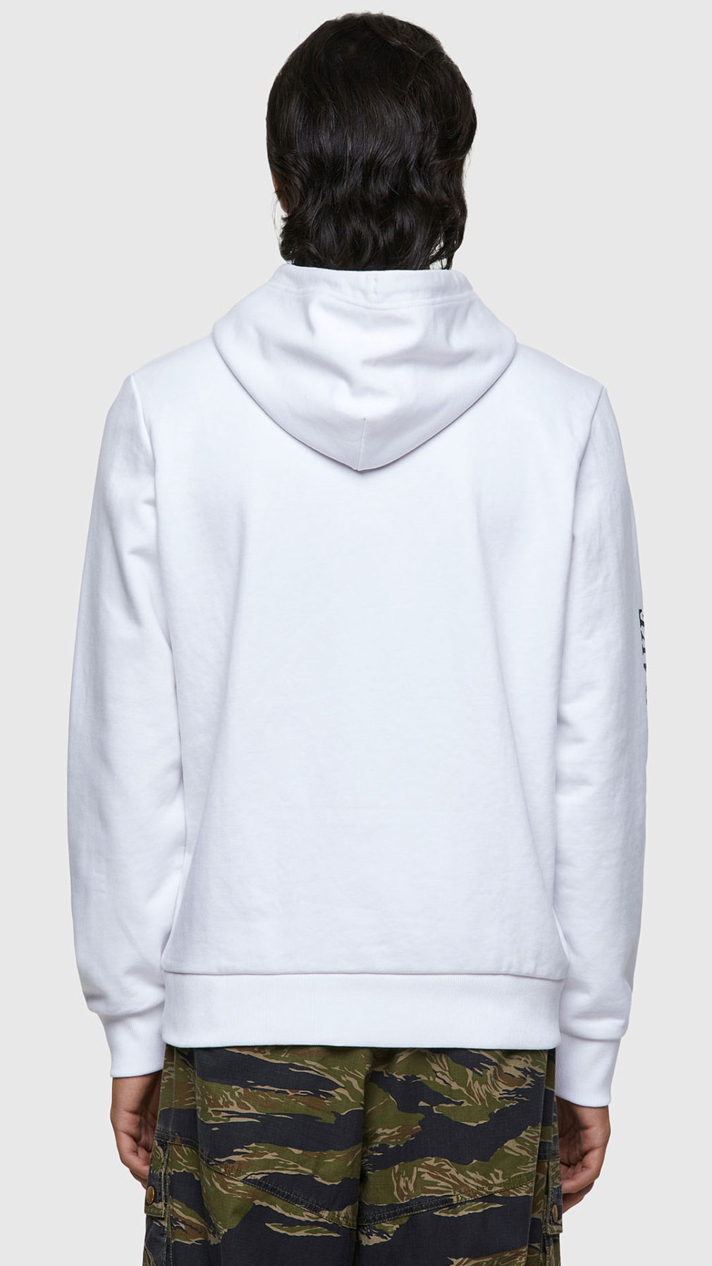 Sudadera Diesel con capucha y logo parte delantera