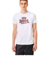 Camiseta Diesel con logo parte delantera