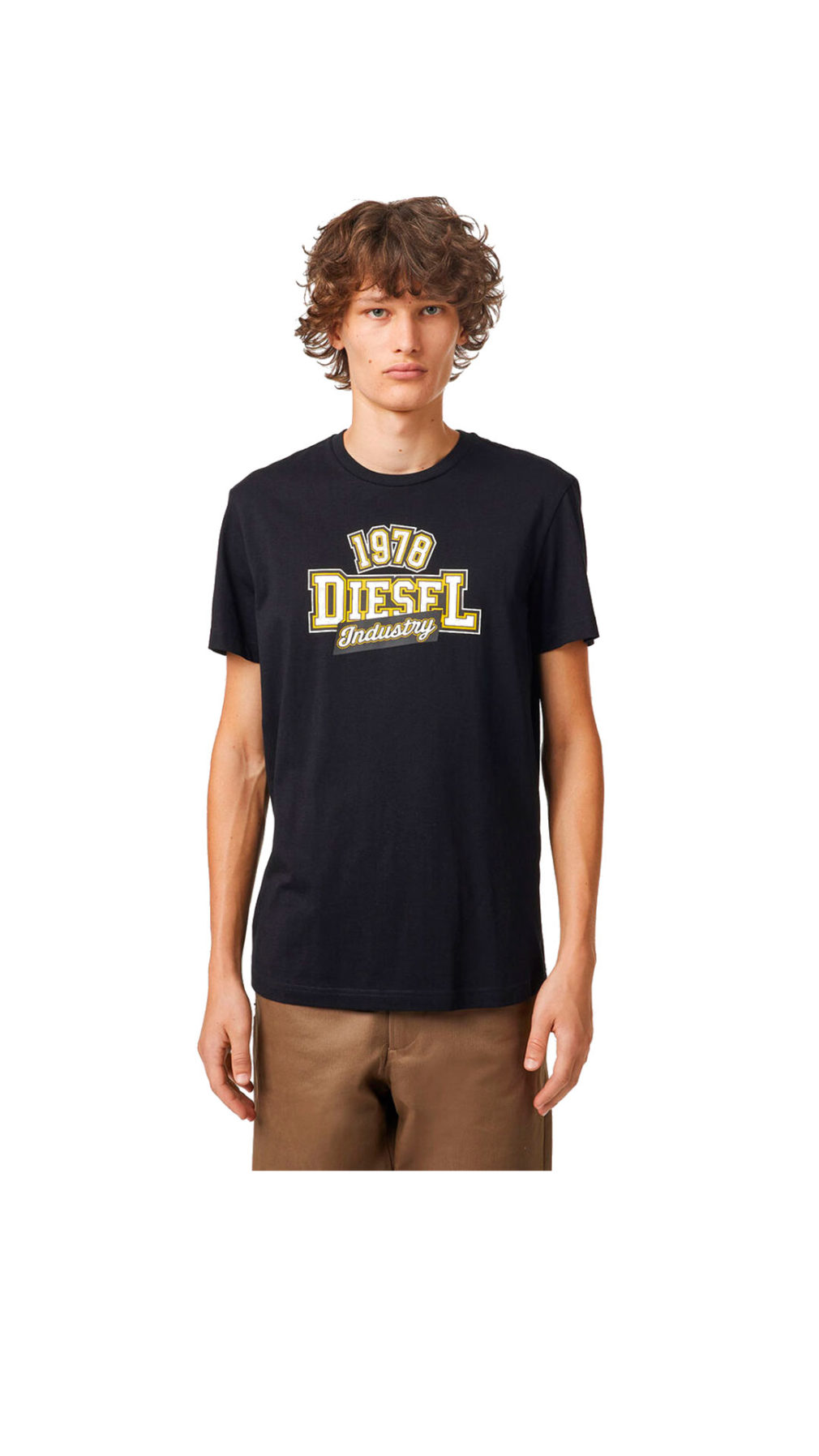Camiseta Diesel con logo parte delantera